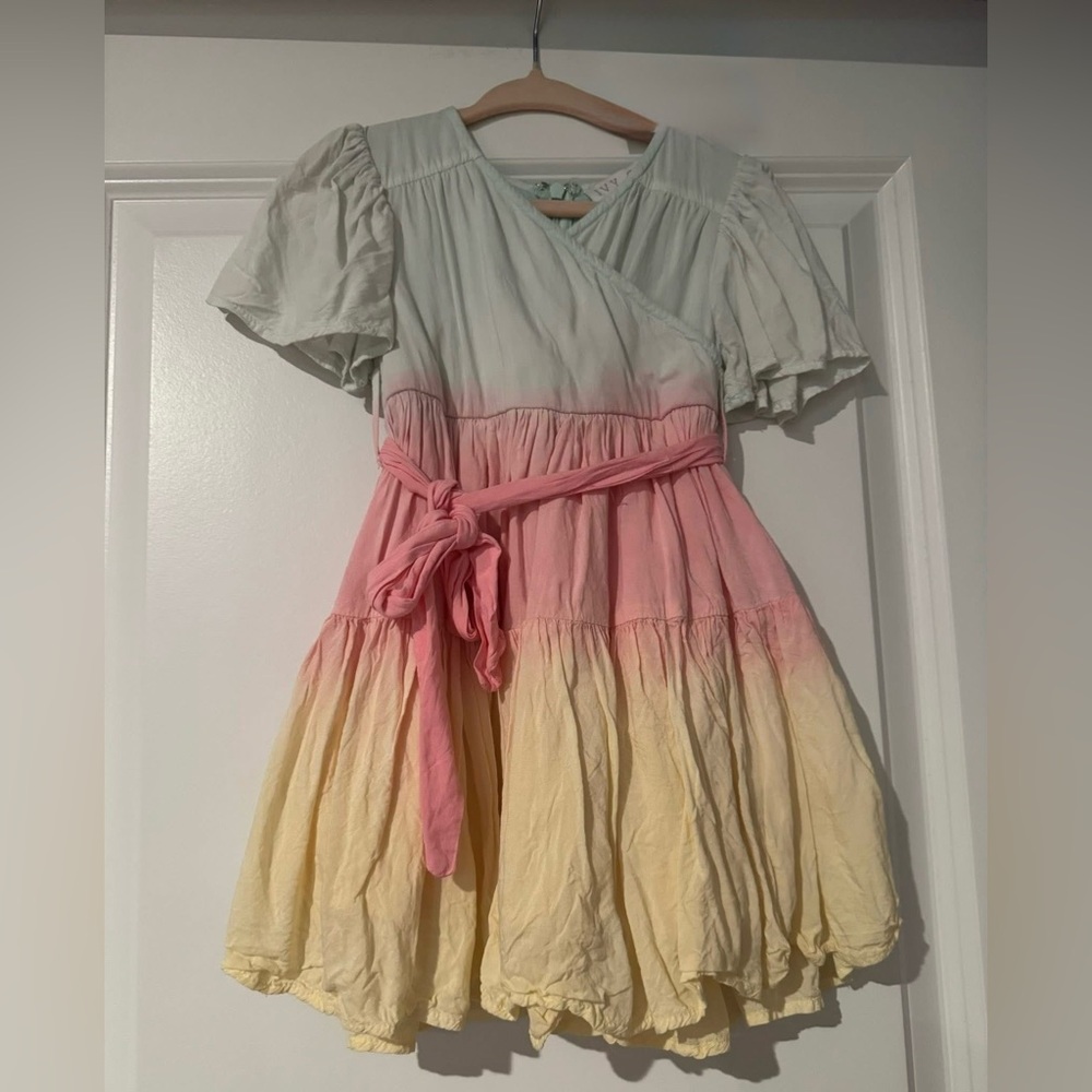 Ivy City Co Sunrise 12/18M Mini Dress Only